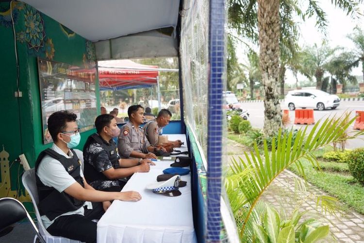 Tenaga medis di Pos Operasi Ketupat 2023. 