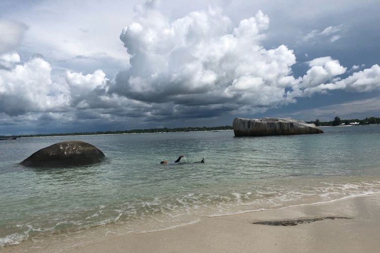 Pantai Pulau Kelayang Belitung.