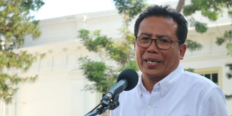 Fadjroel Rachman usai ditunjuk sebagai Staf Khusus Presiden Bidang Komunikasi sekaligus Juru Bicara Presiden