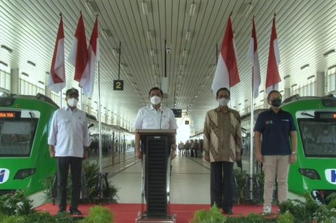 Luhut Sebut KA Bandara YIA Disiapkan untuk Meningkatkan Mobilitas