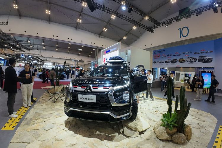 Tampilan dari New Pajero Sport. 