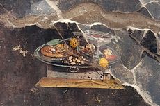 Lukisan di Pompeii, Italia Ungkap Awal Penemuan Pizza