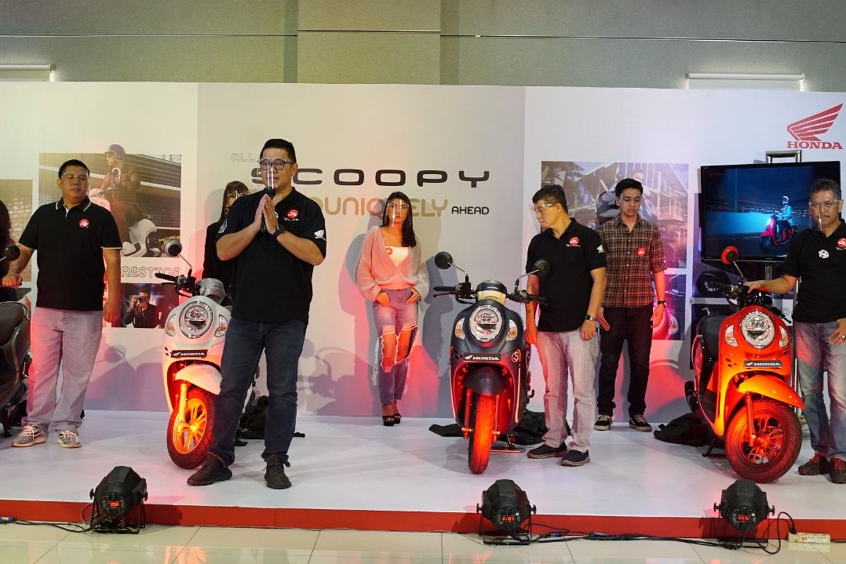 Astra Motor Jateng meluncurkan All New Scoopy secara virtual.
