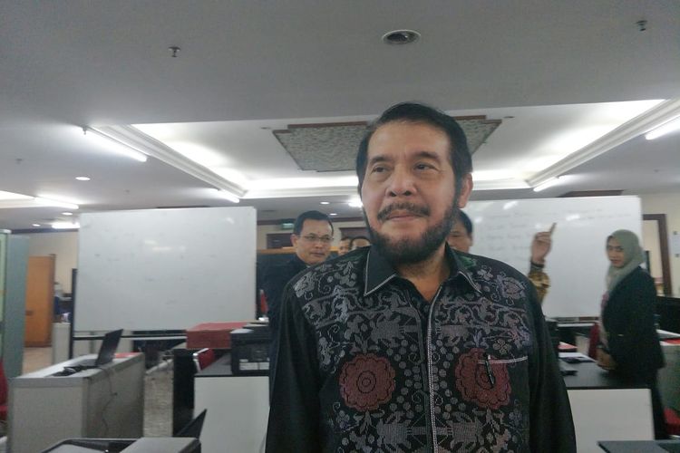Ketua MK Anwar Usman di Gedung MK, Jakarta Pusat, Rabu (22/5/2019). 