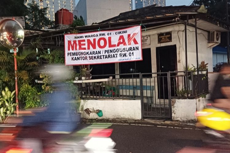 Warga Cikini Tolak Kantor RW Digusur Jadi SPPG, Ketua RT: Bukan Dibongkar, tapi Relokasi
