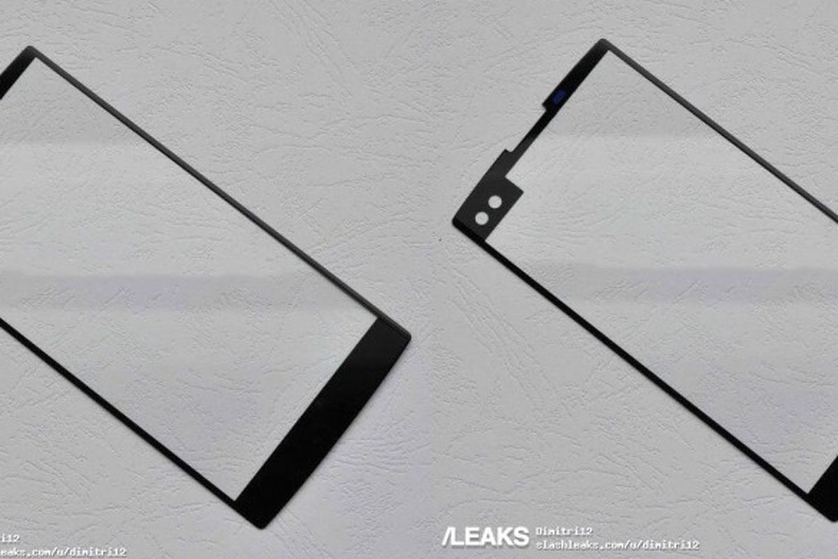 Bocoran panel depan LG V30