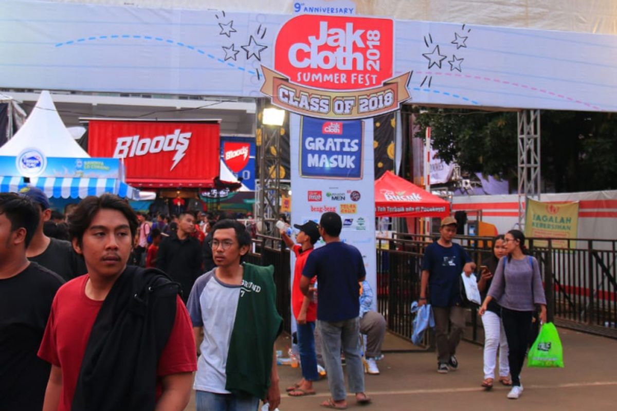 Jakarta Clothing Expo atau Jakcloth tahun 2018 ini sudah memasuki tahun ke-9.