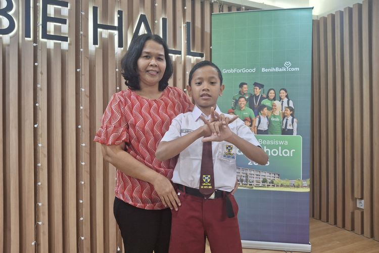 Kisah Jose, Siswa SD Berbakat Matematika yang Dapat Beasiswa dari Grab Indonesia