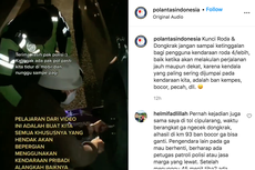 Viral, Video Curhat Pengemudi Alami Pecah Ban di Jalan Tol