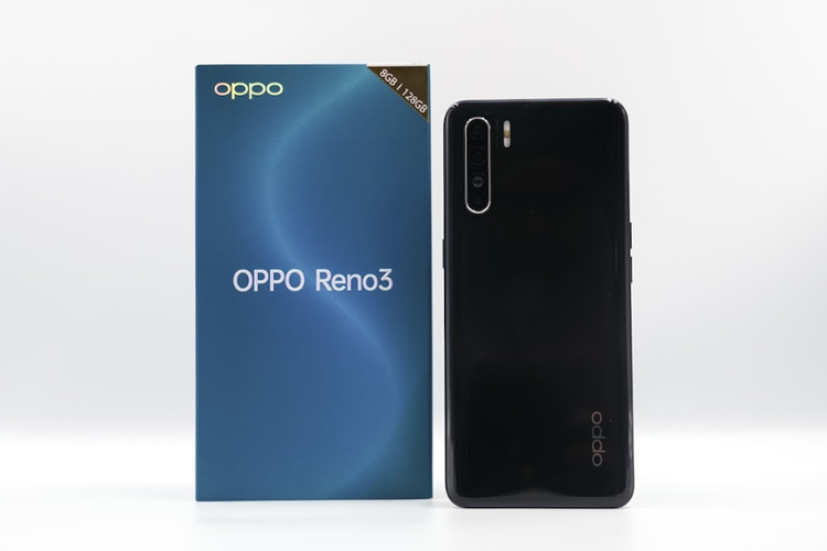 Perangkat Oppo Reno3.