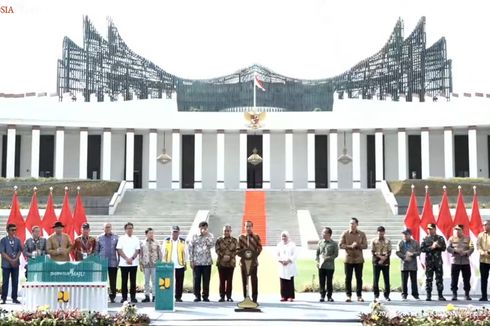 Jokowi Resmikan Istana Negara di IKN, Bersertifikat Hak Pakai