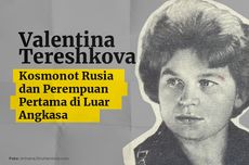 INFOGRAFIK: Valentina Tereshkova, Perempuan Pertama ke Luar Angkasa