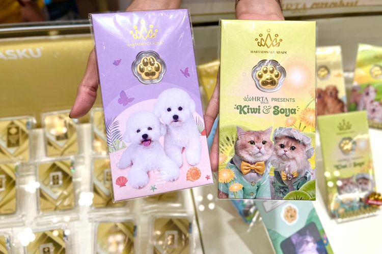 Little Paw Big Love, Saat Cinta pada Anabul Diabadikan dalam Koleksi Emas Murni
