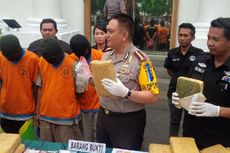 Polisi Surabaya Gagalkan Pengiriman 40 Kilogram Ganja ke Jombang