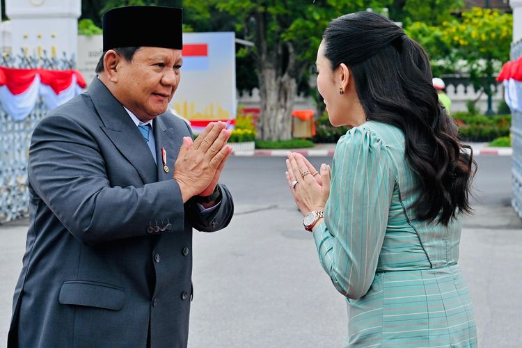 Prabowo: Indonesia dan Thailand Sudah 75 Tahun Berhubungan Diplomatik