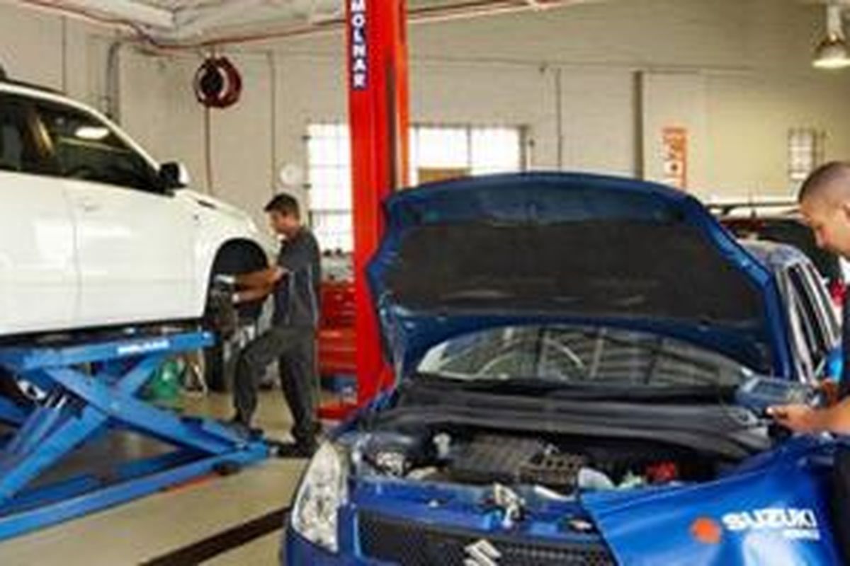 Harga suku cadang Suzuki diklaim lebih murah dari kompetitor.