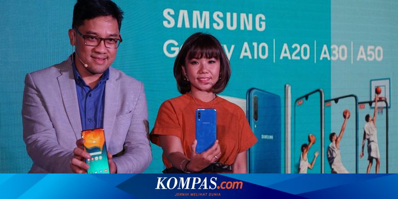 resmi samsung galaxy a50 dan galaxy a30