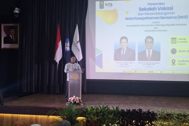 UI Resmi Buka Prodi Manajemen Olahraga di Sekolah Vokasi, Ini Fokusnya