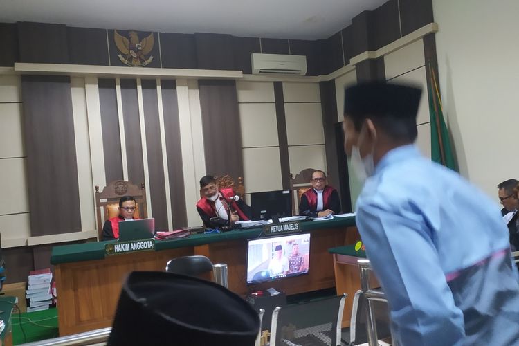 Sidang di Pengadilan Tipikor Semarang soal kasus suap perangkat desa. Kamis (19/1/2023).