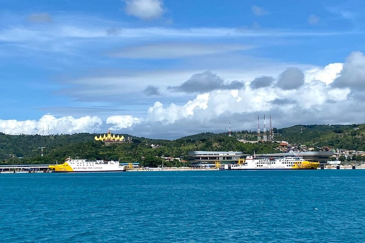 Kawasan Terpadu Bakauheni Harbour City (BHC) yang terletak di Kabupaten Lampung Selatan, Lampung. 