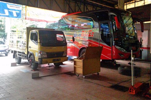 Seperti Mobil, Truk dan Bus Juga Perlu di Spooring