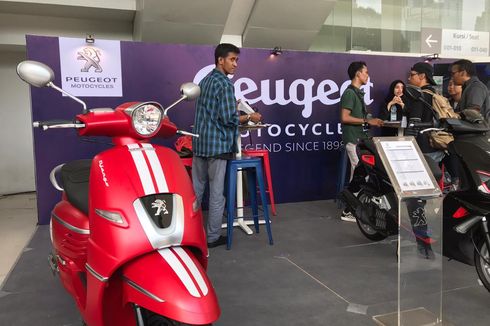 Peugeot Scooter Diskon Rp 3,5 Juta Selama IIMS Moto Bike Expo