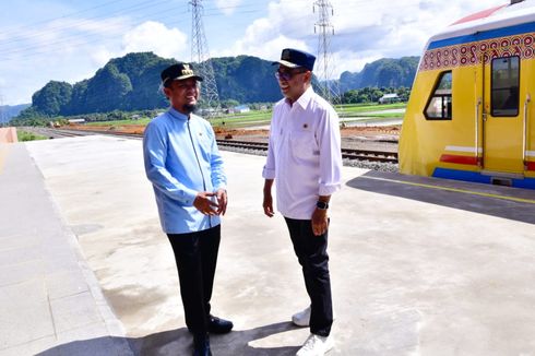 Kereta Api Makassar Segmen Barru-Maros Diresmikan, Gubernur Sulsel Harapkan Dorong Perekonomian dan Pariwisata