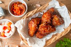 Resep Yangnyeom Chicken, Ayam Goreng Korea