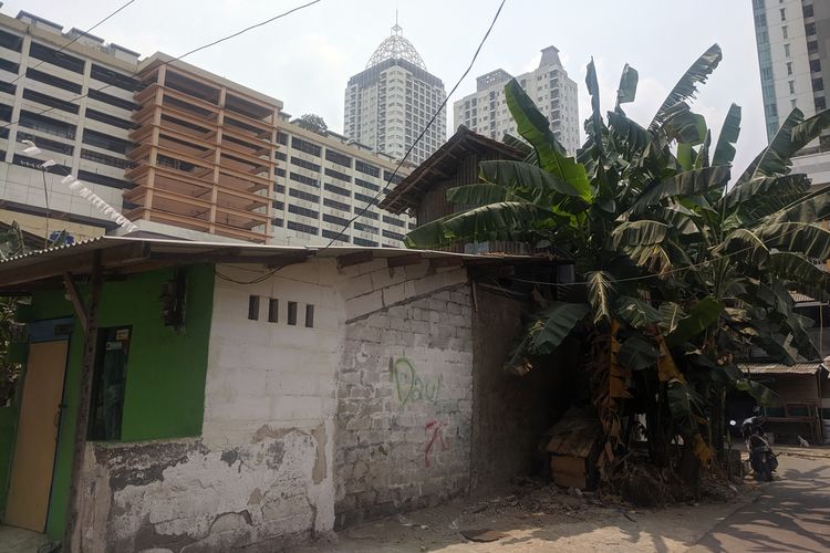 Kampung Kebon Melati, pemukiman yang terkepung kawasan elit di Thamrin, Jakarta Pusat