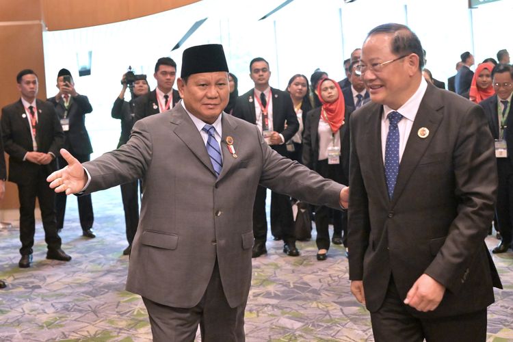 Prabowo Bertemu PM Laos di KTT ASEAN, Bahas Isu Perdagangan Manusia hingga Judol