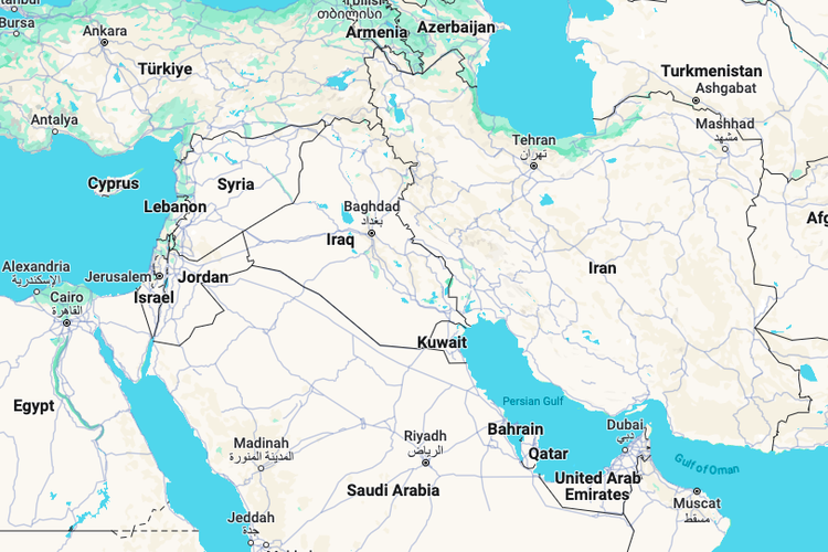 Israel luncurkan rudal ke wilayah Iran, Jumat (19/4/2024).