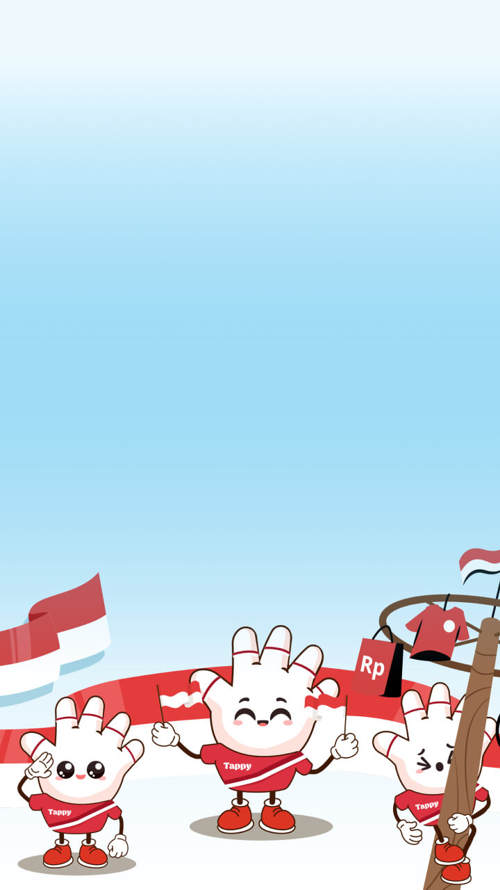 Tappy sedang lomba 17-an