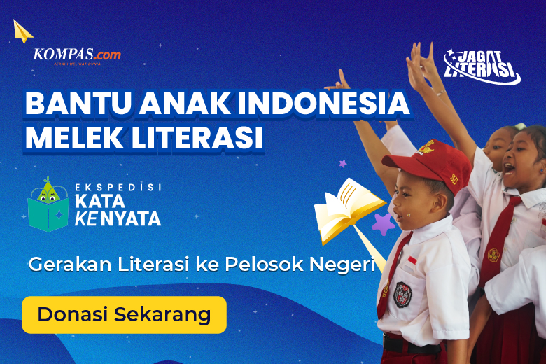 Bantu anak Indonesia baca buku lebih banyak