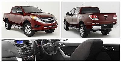 Wuih, Keren Tampilan Asli All New Mazda BT-50 