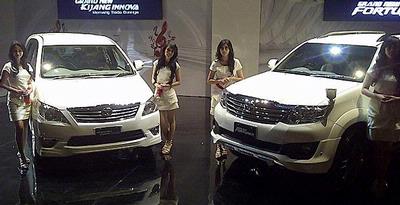 Toyota Innova dan Fortuner "Facelift" Diluncurkan di IIMS