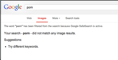 Google "Blokir" Gambar Porno