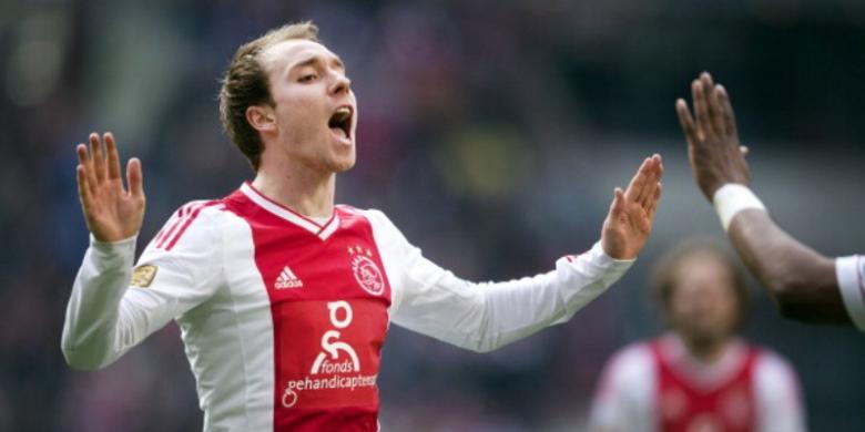 Christian Eriksen di Ajax Amsterdam.