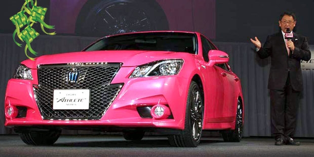 Toyota Crown Pink