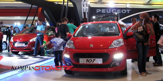 Peugeot ”Ngos-ngosan” di IIMS 2013