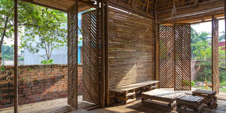  Rumah  Bambu yang Hangat dan Tahan  Banjir 