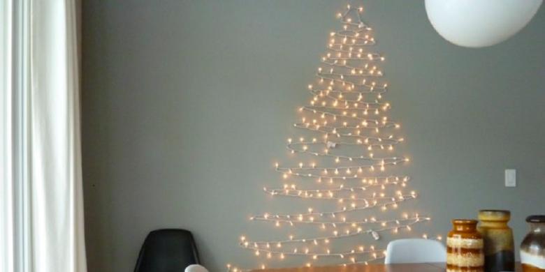 Kreatif Pohon Natal di Luar  Pakem Cemara 
