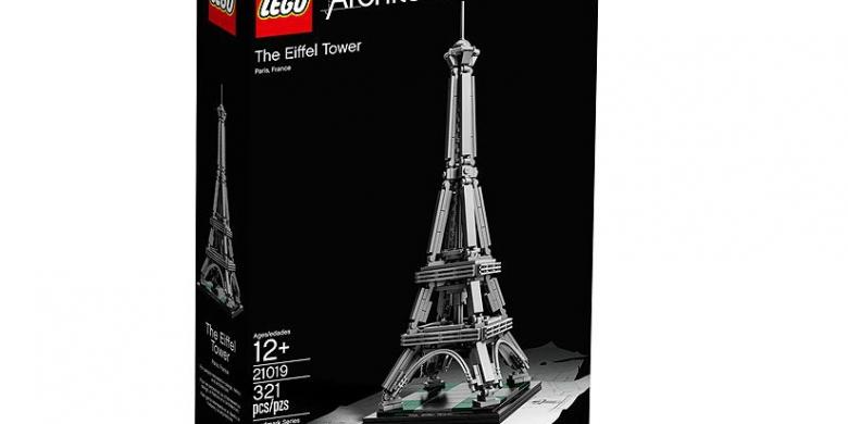 Januari Menara  Eiffel  Versi LEGO  Sudah Bisa Dipesan 