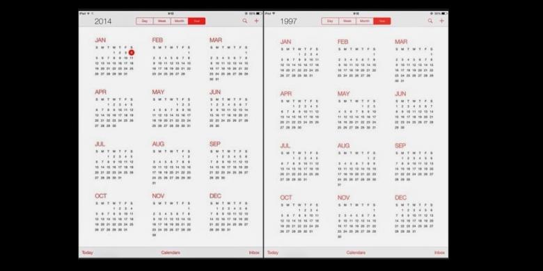 Mengapa Kalender  2021 dan 1997  Sama Ini Alasannya 