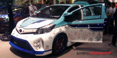 Yaris Karya Pamungkas Signal Kustom di Kontes Modifikasi