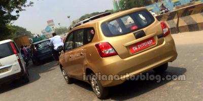 MPV Murah Datsun Juga Berkeliaran di India