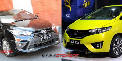 Perbandingan Harga Honda Jazz dan Toyota Yaris Terbaru