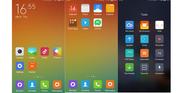 Добавить на главный экран xiaomi как. Папка MIUI на Xiaomi. MIUI 6. Меню MIUI 6. Xiaomi экран на весь экран.