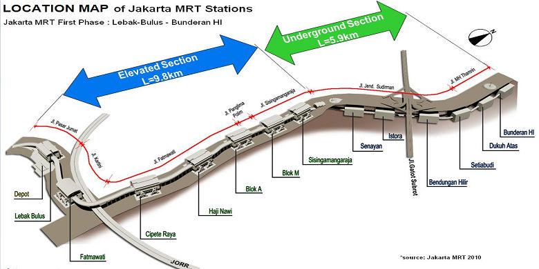Proyek MRT Jakarta Masuki Tahapan Konstruksi Stasiun Bawah 