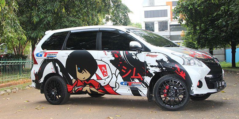 Modifikasi Stiker Mobil Avanza