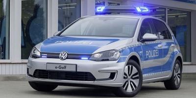  VW e-Golf Disulap Jadi Mobil Polisi